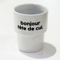 GOBELET BONJOUR TETE DE CUL