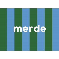CARTE 3D MERDE ANNIVERSAIRE