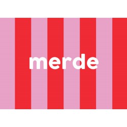 CARTE 3D MERDE JE T'AIME