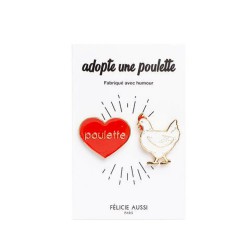 PIN'S DUO POULETTE