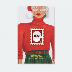 PIN'S SANTA STAMP