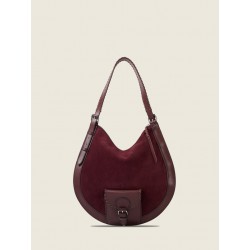 LE HOBO M AUBERGINE VELOURS