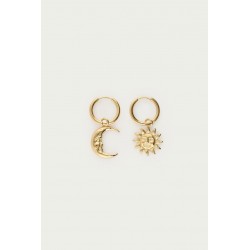 BOUCLES D'OREILLES MOON AND...