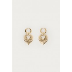 BOUCLES D'OREILLES HEART...
