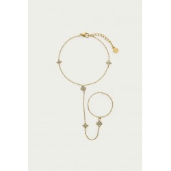BRACELET CHAINE MAIN CLOVER...