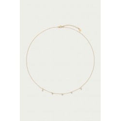 COLLIER FIVE RHINESTONE