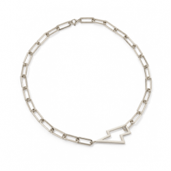 COLLIER POWER ARGENTE
