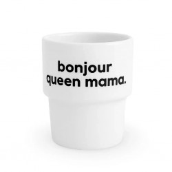 GOBELET BONJOUR QUEEN MAMA