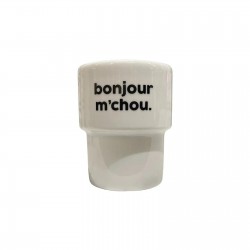 GOBELET BONJOUR M'CHOU