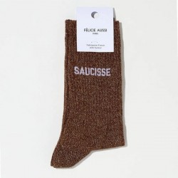 CHAUSSETTES SAUCISSE CACAO...