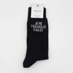 CHAUSSETTES JE NE TRAVAILLE...