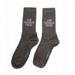 CHAUSSETTES JE NE TRAVAILLE...