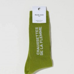 CHAUSSETTES DE LA FLEMME...