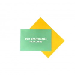 CARTE + ENVELOPPE...