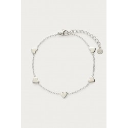 BRACELET CHAÎNE ET CŒUR