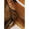 BOUCLES D'OREILLES DEHLI PIECE