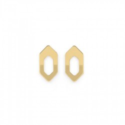 BOUCLES D'OREILLES LINK DOREES