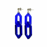 BOUCLES D'OREILLES LINK DUO BLEU