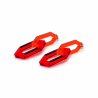 BOUCLES D'OREILLES LINK DUO ROUGE