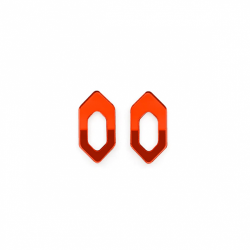 BOUCLES D'OREILLES LINK ROUGE