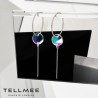 BOUCLES D'OREILLES MOON ARGENT IRISE