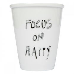 CUP FOCUS ON HAPPY