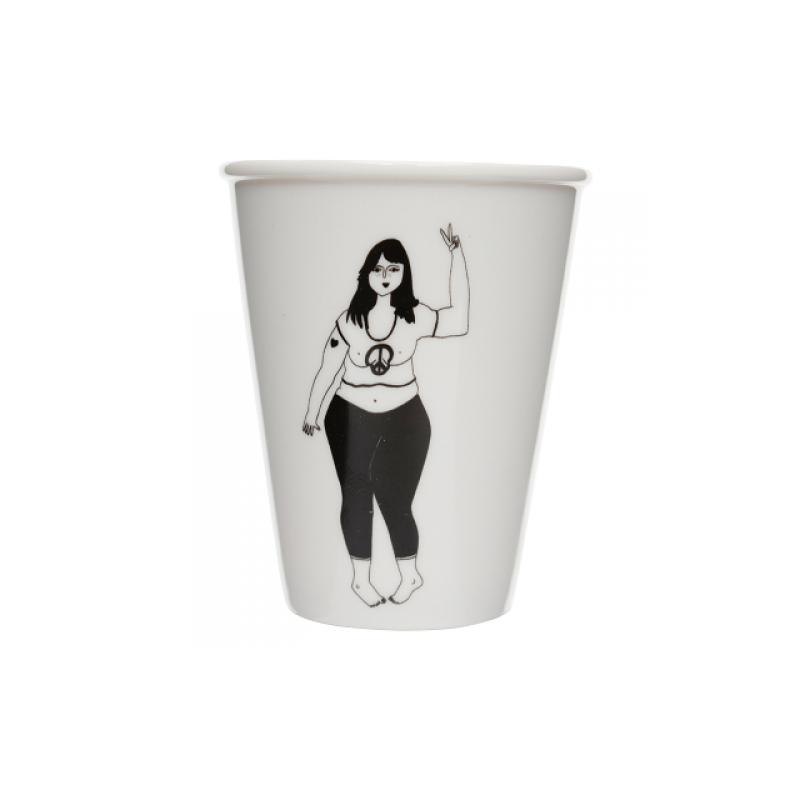 CUP PEACE GIRL