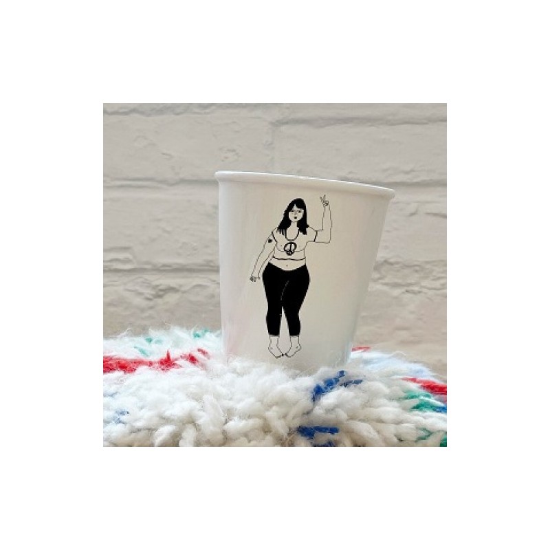 CUP PEACE GIRL