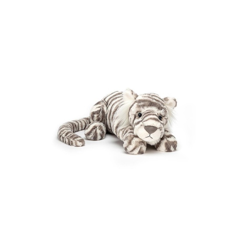 PELUCHE SACHA SNOW TIGER