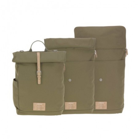 SAC A DOS GREEN LABEL OLIVE