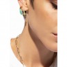 BOUCLES D'OREILLES DOREES DIWALI HOOPS