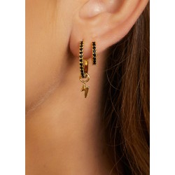 BOUCLES D'OREILLES BLACK...