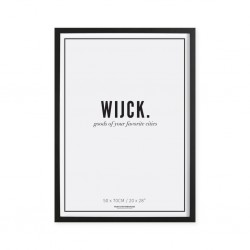 CADRE BOIS NOIR 40X50