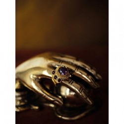 BAGUE JASMINE AMETHYSTE/GRENAT