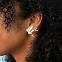 BOUCLES D'OREILLES HIRONDELLE
