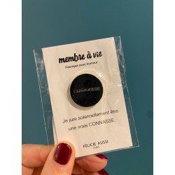 PIN'S CONNASSE PAILLETTES